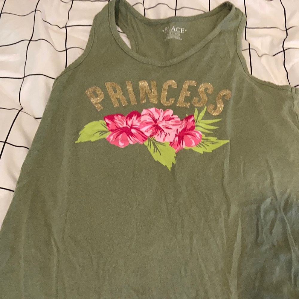 Green tank top from children’s place